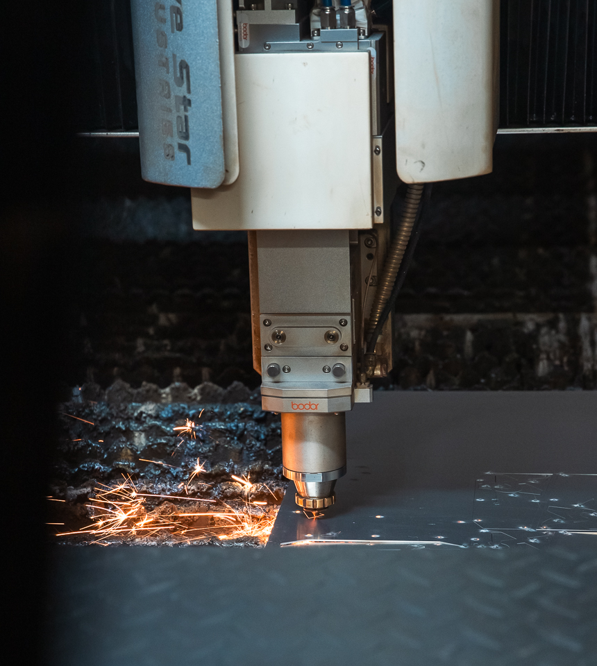 five star industries cnc laser cutter in lloydmisnter